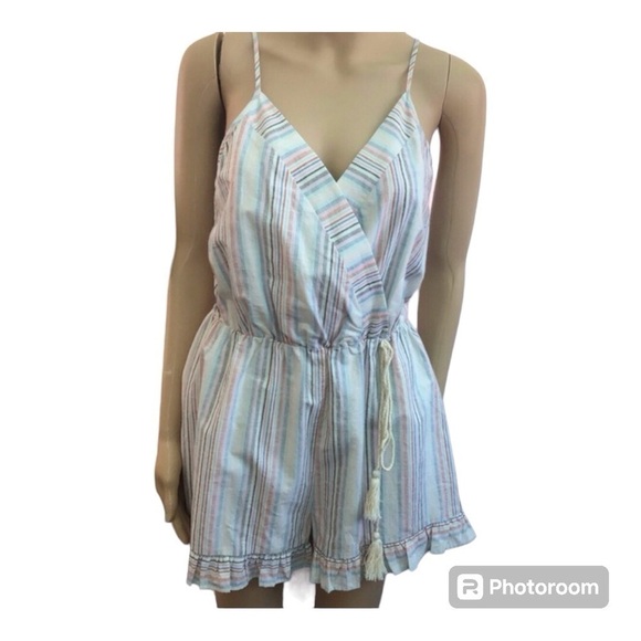 Striped summer romper NWT - Picture 1 of 14